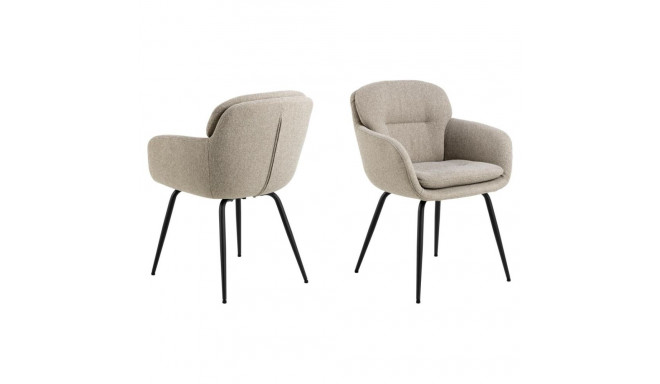 Söögitool DORA käetoega, beež