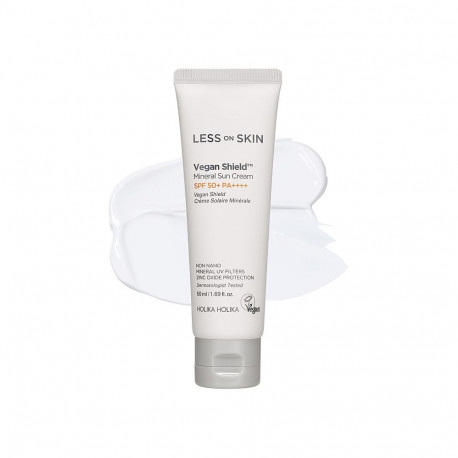 Holika Holika Päikesekaitsekreem Less On Skin Vegan Shield Mineral Sun Cream SPF50+