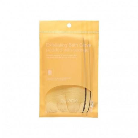 PURABLE Exfoliating Bath Glove padded with sponge (1 pcs)