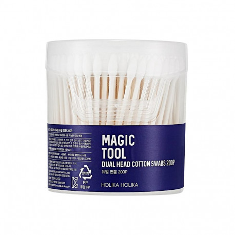 Holika Holika Vatitikud Magic Tool Dual Head Cotton Swabs 200 tk