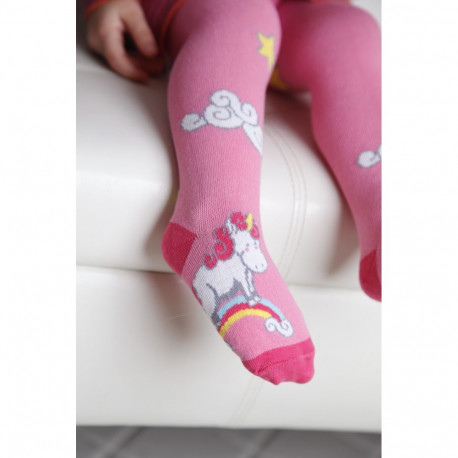 SOKISAHTEL UNICORN roosad sukkpüksid beebidele 423