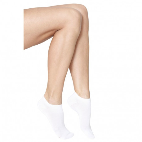 SOKISAHTEL MONDI valged viskoosist madalad sokid naistele 446