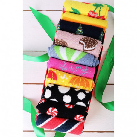 SOKISAHTEL Naistesokkide MIX 10 paari 444, 446