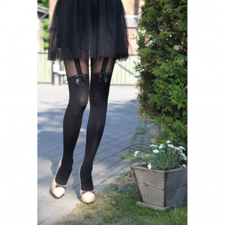 SOKISAHTEL ALJONA mustad sukkpüksid naistele 441, 436