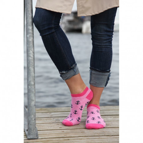 SOKISAHTEL MERMAID ankrutega roosad sokid 444