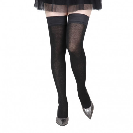 SOKISAHTEL ELENA mustad siidisisaldusega sukad 424