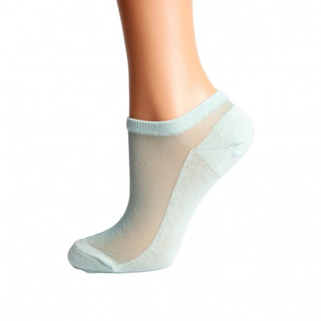 SOKISAHTEL LUCINA mündirohelised sädelevad sokid naistele 444