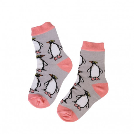 SOKISAHTEL PINGU puuvillased pingviini mustriga sokid lastele 438, 439