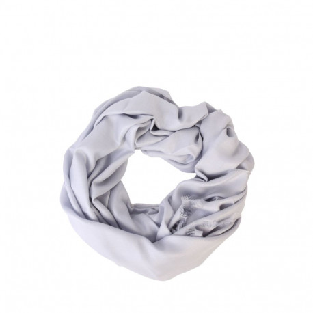 SOKISAHTEL Alpakavillane Royal ja siidisegune hõbehallikas õlasall 425