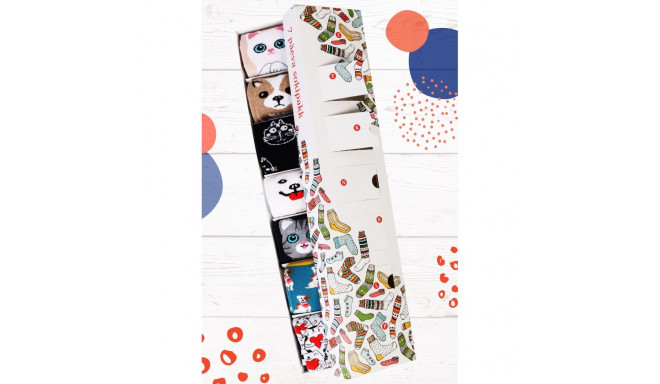 SOKISAHTEL LOOMASÕBRA kinkekarp 7 sokipaariga igaks nädalapäevaks 663