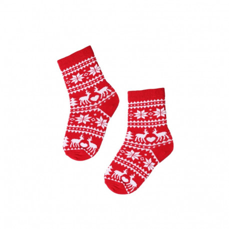 SOKISAHTEL NORTH POLE punased puuvillased sokid lastele 438, 439