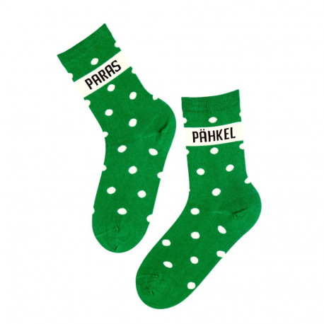 SOKISAHTEL PARAS PÄHKEL rohelised puuvillased sokid 444, 446