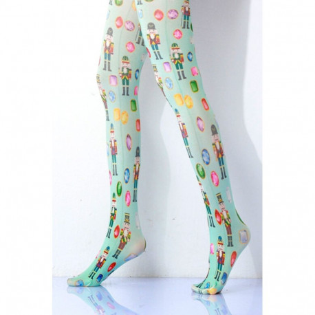 SOKISAHTEL LONDON värvilise printmustriga sukkpüksid 442