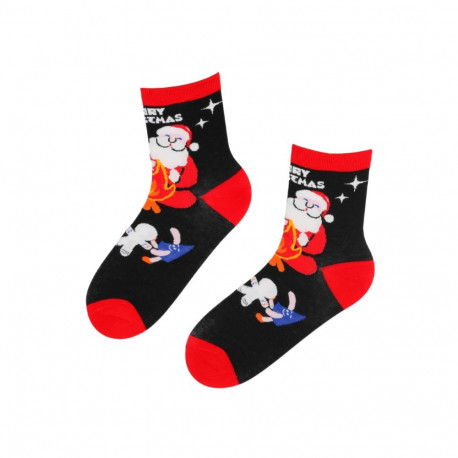 SOKISAHTEL ESTHER musta värvi puuvillased jõulusokid 444