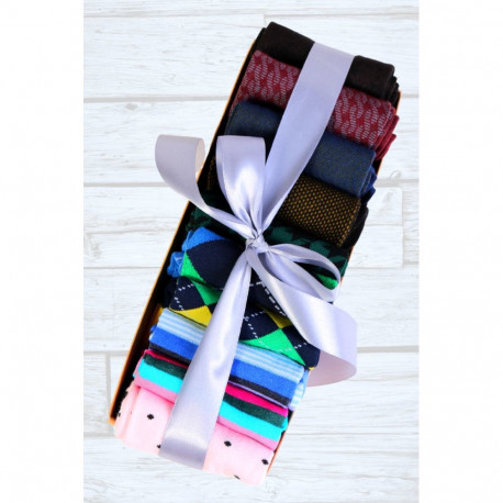 SOKISAHTEL Ülikonnasokkide MIX 10 paari 447, 451