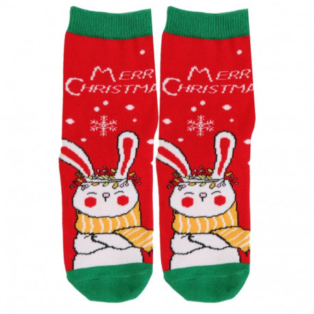 SOKISAHTEL HOPE punased jänesega jõulusokid 444, 446