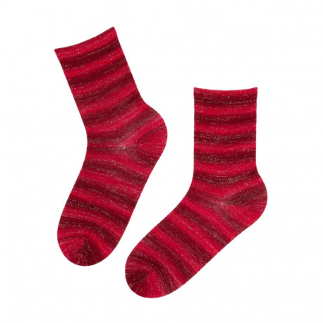 SOKISAHTEL LIILIAN punased villased sokid 444