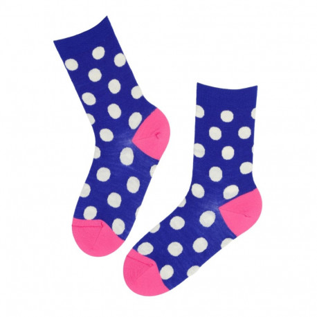 SOKISAHTEL MERINO DOTS meriinovillane kinkekarp 3 sokipaariga