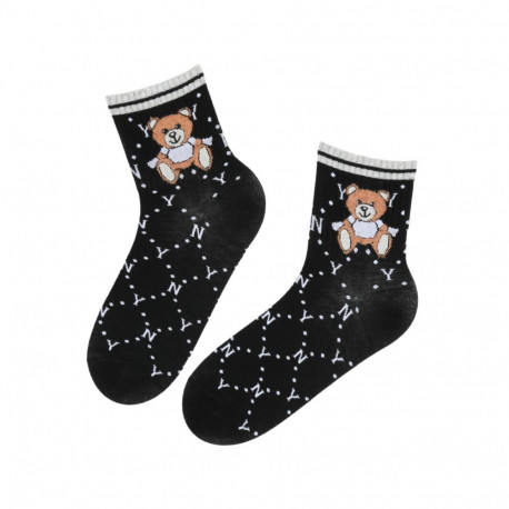 SOKISAHTEL BURRY mustrilised karuga puuvillased sokid 444