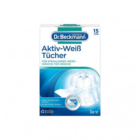 Dr. Beckmann Laundry Bleaching Wipes 15 pcs.