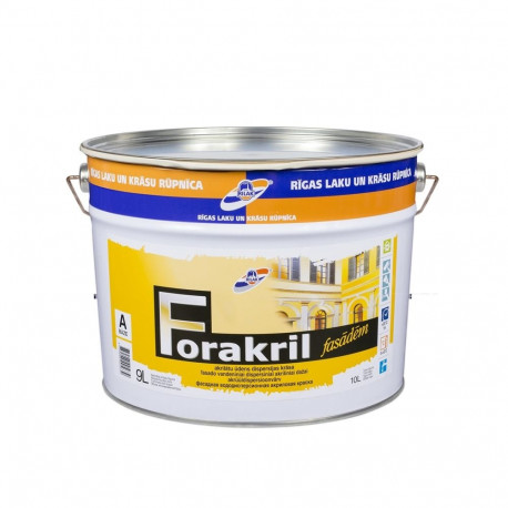forakrili fassaadivärv A 9L