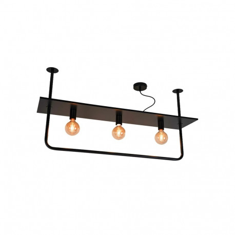 PENDANT LIGHT TERRA 3XE27 BLACK