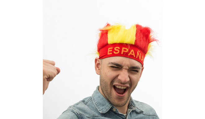 Spanish Flag Wig Hat