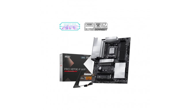 MSI Mainboard||AMD X870E|SAM5|ATX|Memory DDR5|Memory slots 4|PROX870E-PWIFI