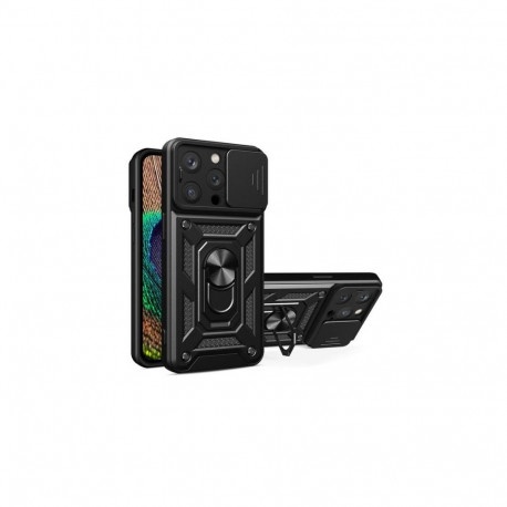 iLike Apple iPhone 14 Pro Max Armor Camshield case Black