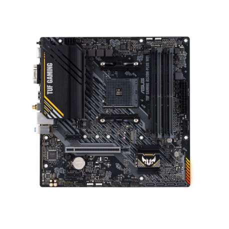 Asus TUF GAMING A520M-PLUS Processor family AMD, Processor socket AM4, DDR4, Memory slots 4, Support