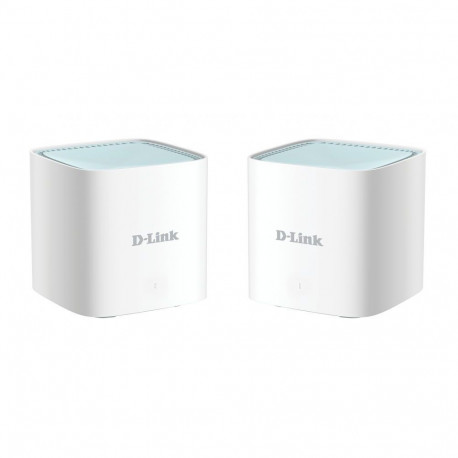 D-link EAGLE PRO AI AX1500 Mesh System M15-2 (2-pack) 802.11ax, 1200+300 Mbit/s, 10/100/1000 Mbit/s,
