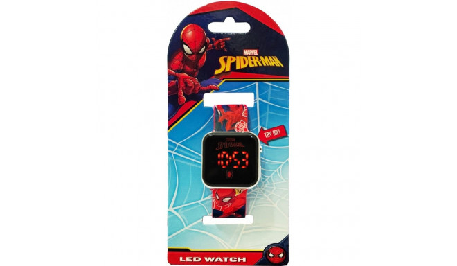 Spiderman LED-käekell kalendriga