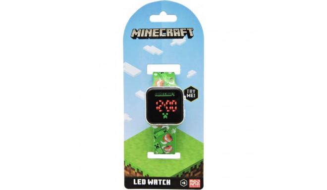Wristwatch LED with calendar Minecraft