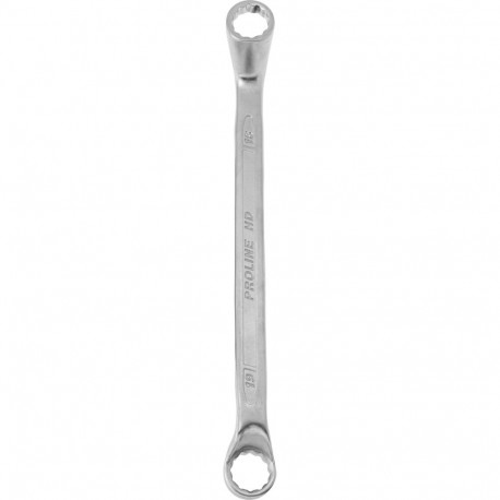 Klucz oczkowy odgięty 18x19mm, din 838, cv, proline "hd"