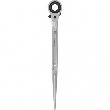 Klucz do rusztowań z grzechotką, 19x22mm, proline