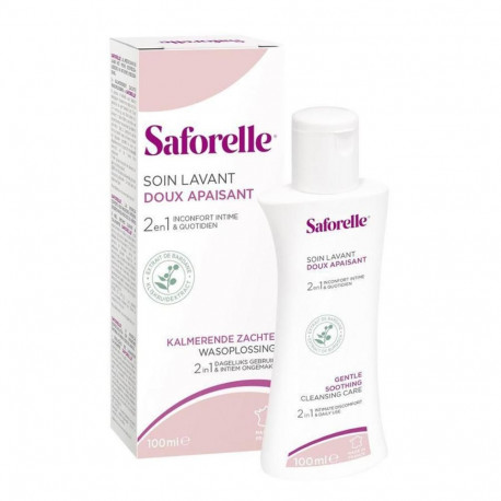 SAFORELLE GENTLE SOOTHING GEL INTIMO LIMPIADOR 2IN1 100ML