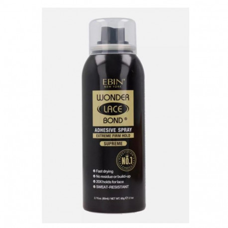 Ebin New York kinnitussprei Wonder Lace Bond eriti tugev kinnitus supreme 80ml