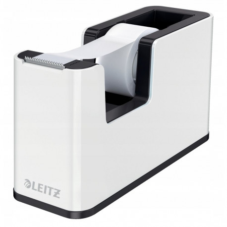 Tape dispenser including tape WOW Black/white