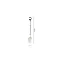ERGONOMIC GARDEN FORK GREY