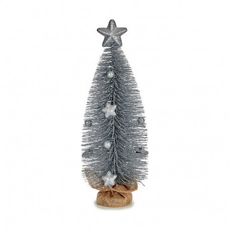 Christmas Tree with Star Krist+ FG20-19WS024 Silver 13 x 41 x 13 cm