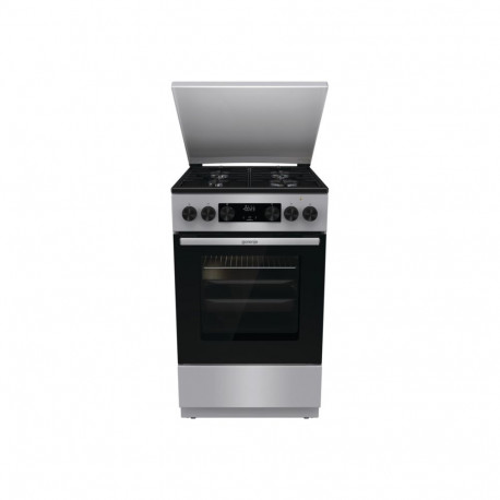 Gorenje Cooker | GK5C42SH | Hob type Gas | Oven type Electric | Grey | Width 50 cm | Depth 59.4 cm |