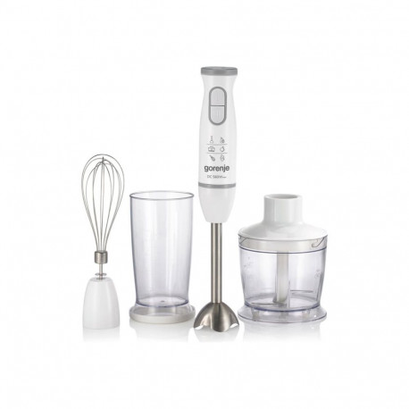 Gorenje | Blender | HBC564QW | Hand Blender | 560 W | Number of speeds Variable | Chopper | White