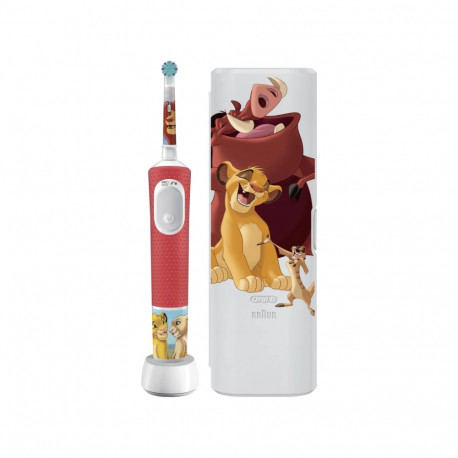 Oral-B elektriline hambahari Vitality PRO Kids 3+ Lion King laetav lastele kaasas 1 harjapea 2 harja