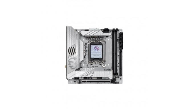 MSI MPG Z890I EDGE TI WIFI | Processor family Intel | Processor socket LGA1851 | Supported hard disk