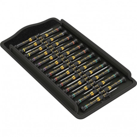 Wera Kraftform Micro ESD Big Pack 1 screwdriver set (black/yellow, 25 pieces)