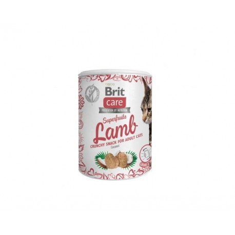 BRIT Care Cat Snack Superfruits lambaliha kassimaius 100 g