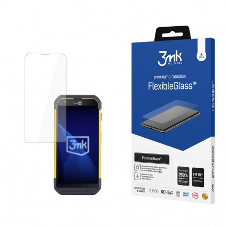 3mk FlexibleGlass hybrid glass on CipherLab RS36