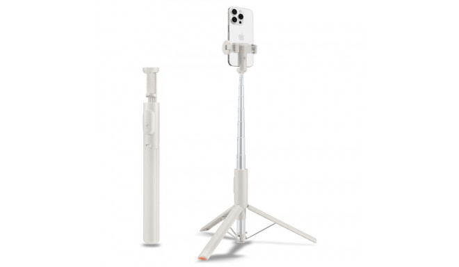 Spigen S541W Bluetooth Selfie Stick - White