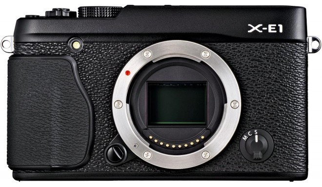 Fujifilm X-E1  body, black