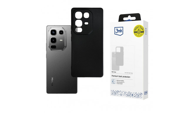 3mk Matt Case for Infinix Note 50 Pro - Black